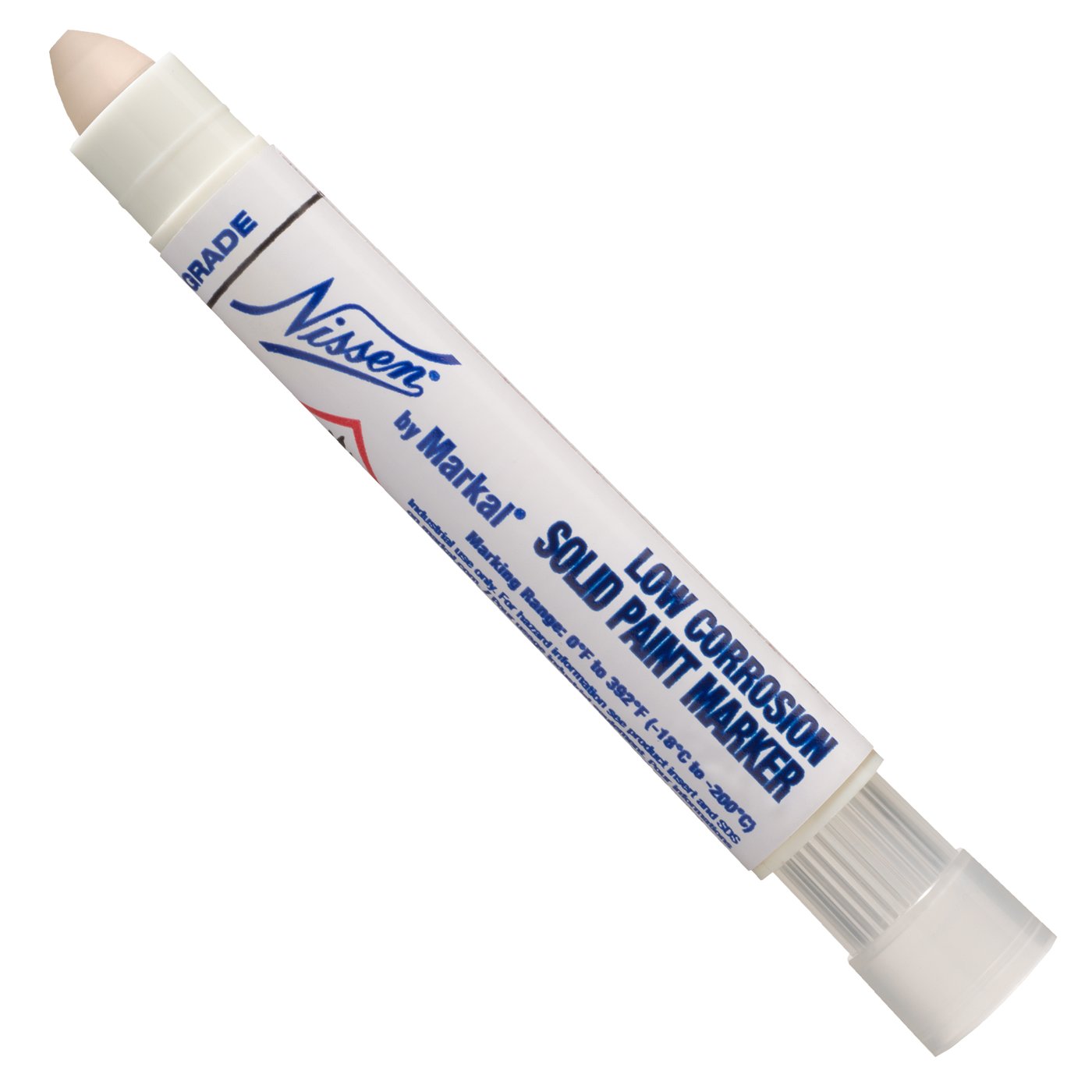 Marker, solid paint white 5/16 in bullet